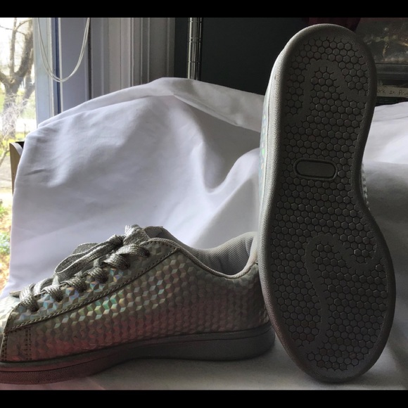 Holographic sneakers in great condition! Super fun to jazz up any outfit! - Picture 2 of 3